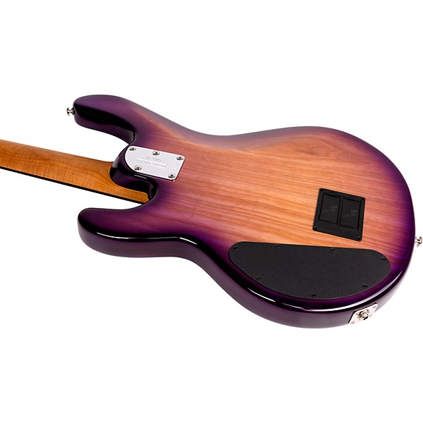 Ernie Ball Music Man StingRay Special HH Electric Bass Guitar Purple Sunset
