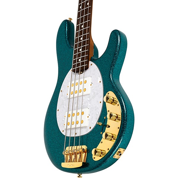 Ernie Ball Music Man StingRay Special HH Electric Bass Guitar Ocean Sparkle