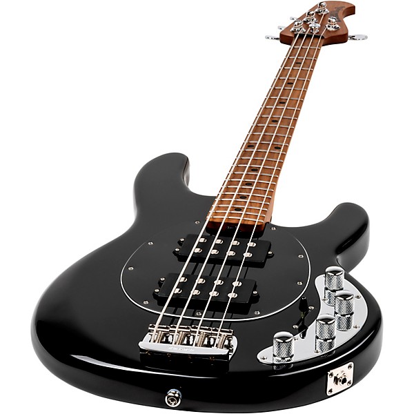 Ernie Ball Music Man StingRay Special HH Electric Bass Guitar Black and Chrome