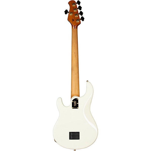 Ernie Ball Music Man StingRay5 Special HH 5-String Electric Bass Guitar Ivory White