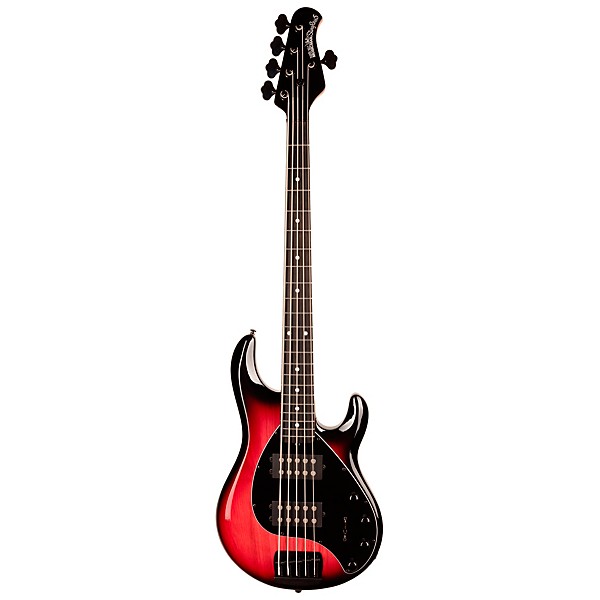 Ernie Ball Music Man StingRay5 Special HH 5-String Electric Bass Guitar Raspberry Burst