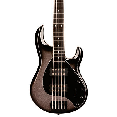 Ernie Ball Music Man Stingray5 Special Hh 5-String Electric Bass Guitar Smoked Chrome for sale