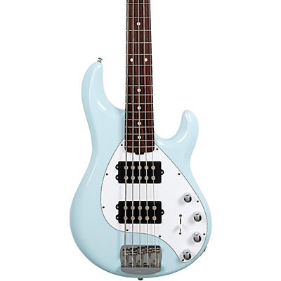Ernie Ball Music Man Stingray5 Special Hh 5-String Electric Bass Guitar Sea Breeze for sale