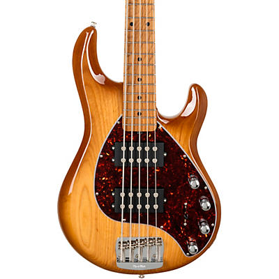 Ernie Ball Music Man Stingray5 Special Hh 5-String Electric Bass Guitar Hot Honey for sale