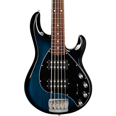 Ernie Ball Music Man Stingray5 Special Hh 5-String Electric Bass Guitar Pacific Blue Burst for sale
