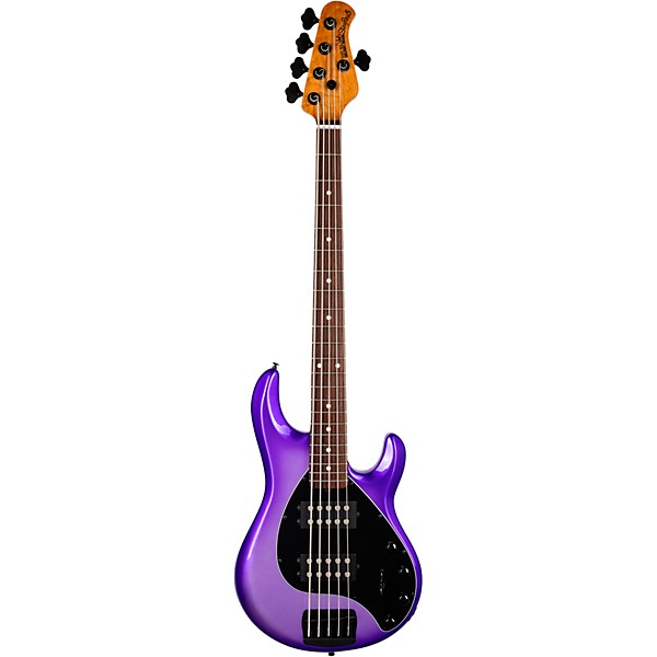 Ernie Ball Music Man StingRay5 Special HH 5-String Electric Bass Guitar Grape Crush