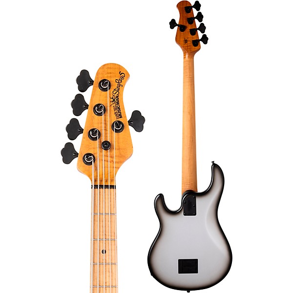 Ernie Ball Music Man StingRay5 Special HH 5-String Electric Bass Guitar Black Rock