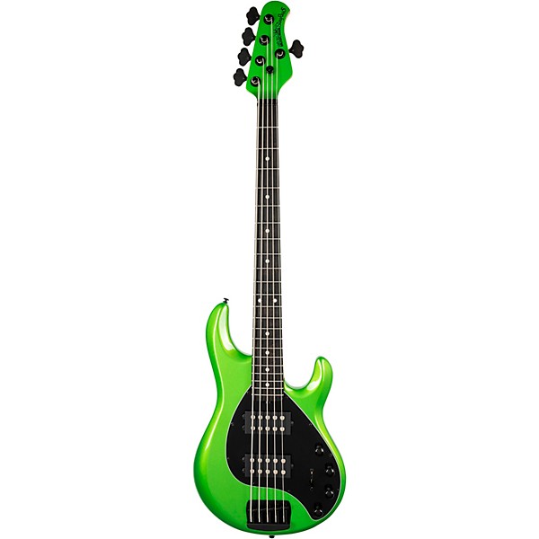 Ernie Ball Music Man StingRay5 Special HH 5-String Electric Bass Guitar Kiwi Green