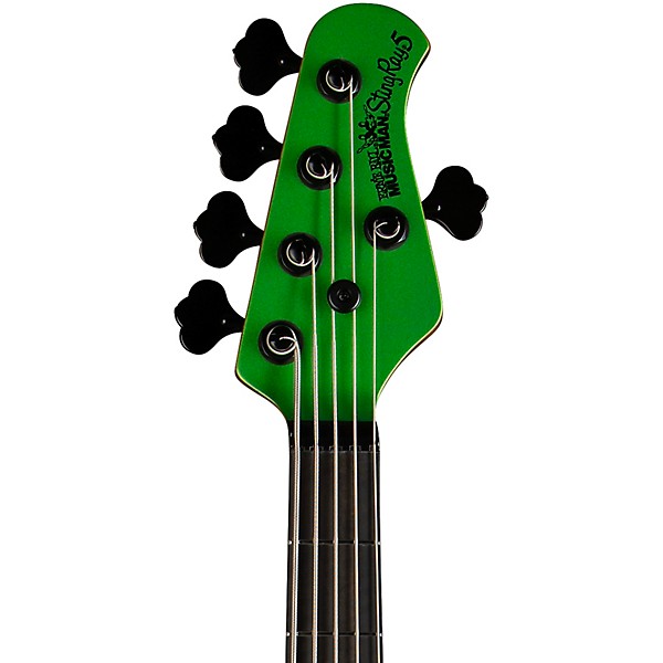 Ernie Ball Music Man StingRay5 Special HH 5-String Electric Bass Guitar Kiwi Green