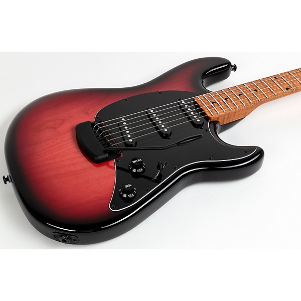 Ernie Ball Music Man Cutlass HT Electric Guitar Raspberry Burst