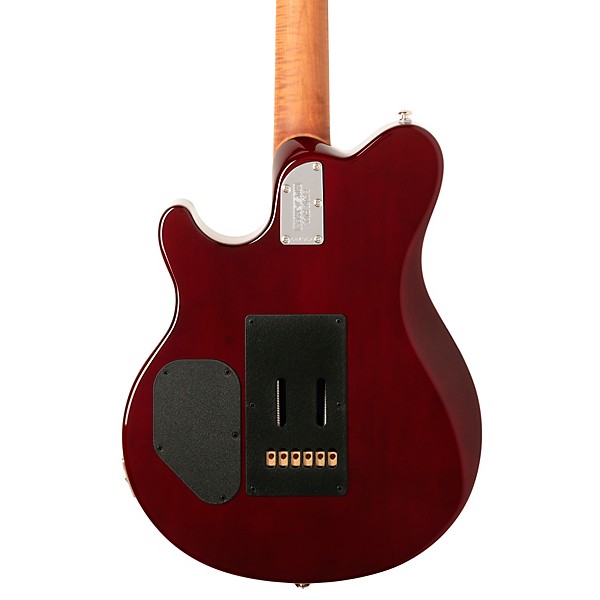 Ernie Ball Music Man Axis Super Sport Flamed Maple Top Electric Guitar Roasted Amber