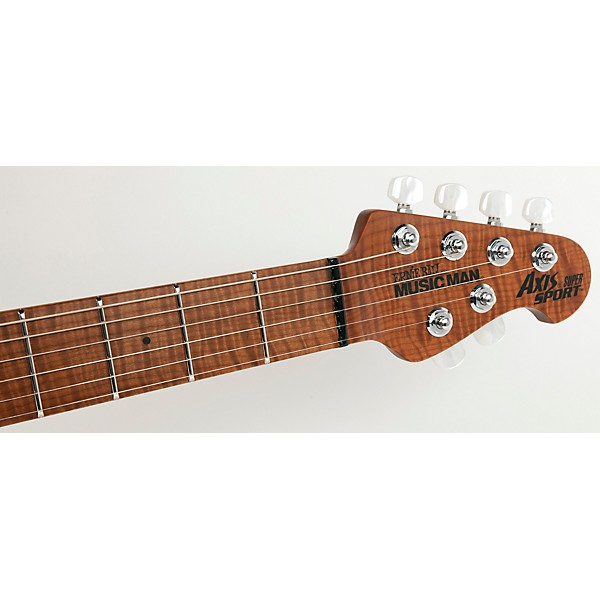 Ernie Ball Music Man Axis Super Sport Flamed Maple Top Electric Guitar Roasted Amber