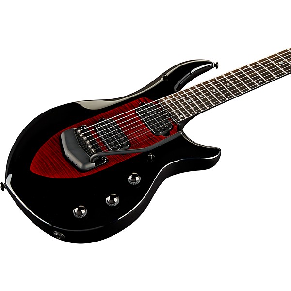 Ernie Ball Music Man John Petrucci Majesty 7 7-String Electric Guitar Sanguine Red