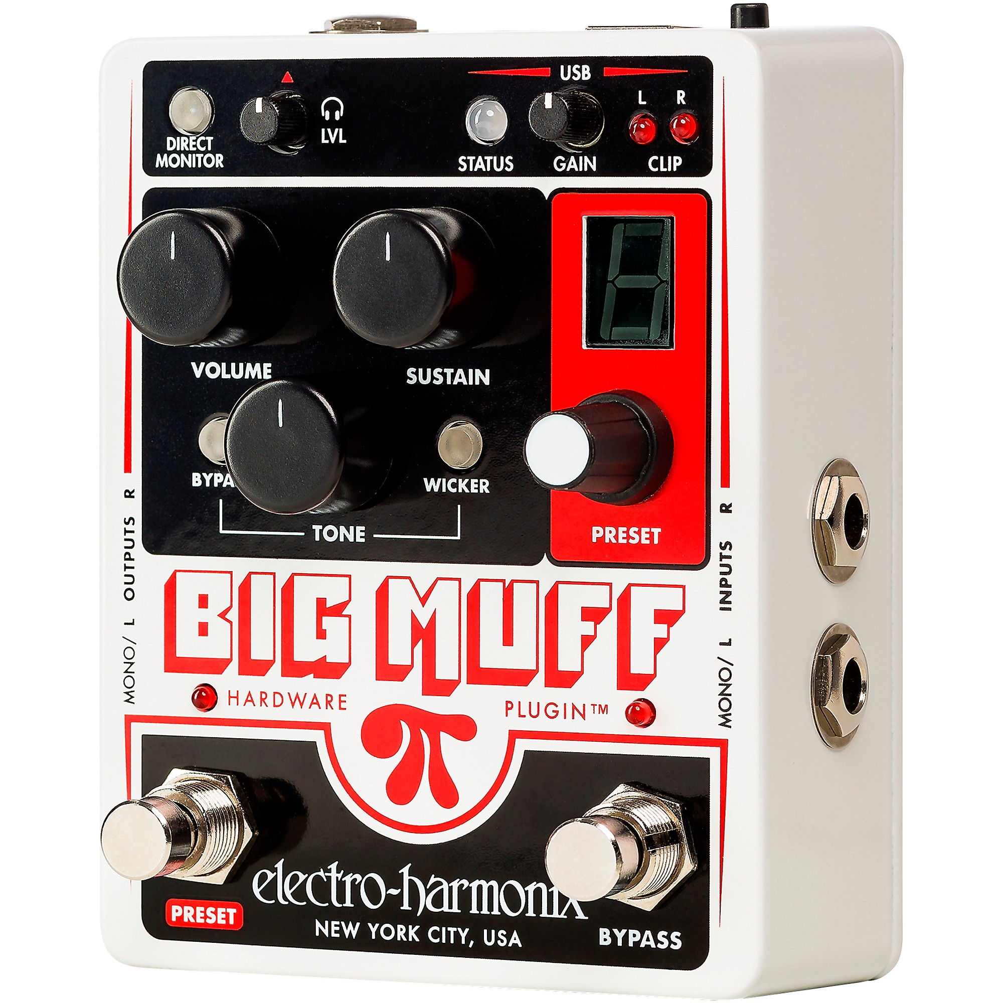 Electro-Harmonix Big Muff Pi 中古 Electro-Harmonix Big Muff Pi Hardware Plugiin Harmonic Distortion