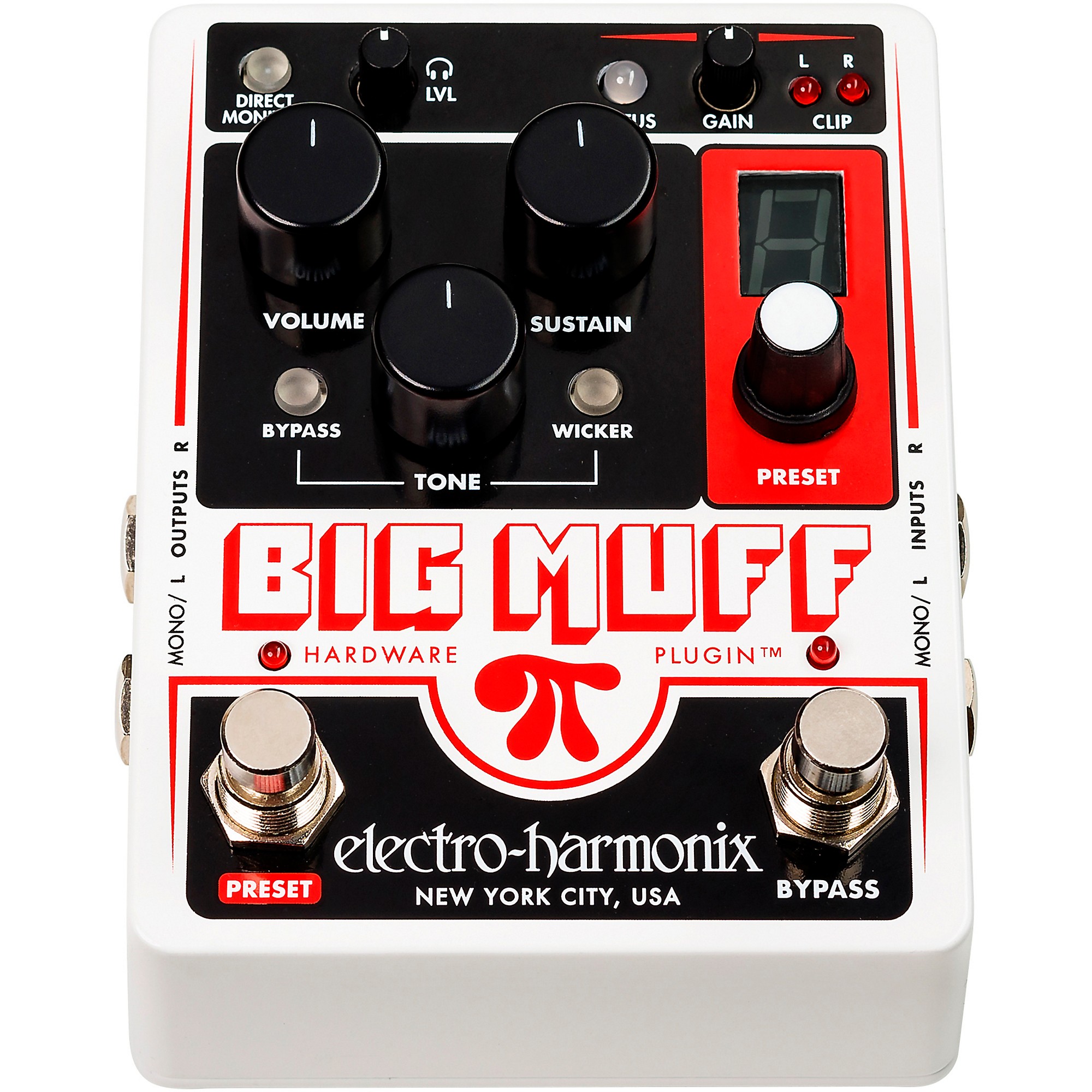 ギター electro-harmonix BIG MUFF Amazon.com: Electro-Harmonix Big Muff Pi Guitar Effects Pedal