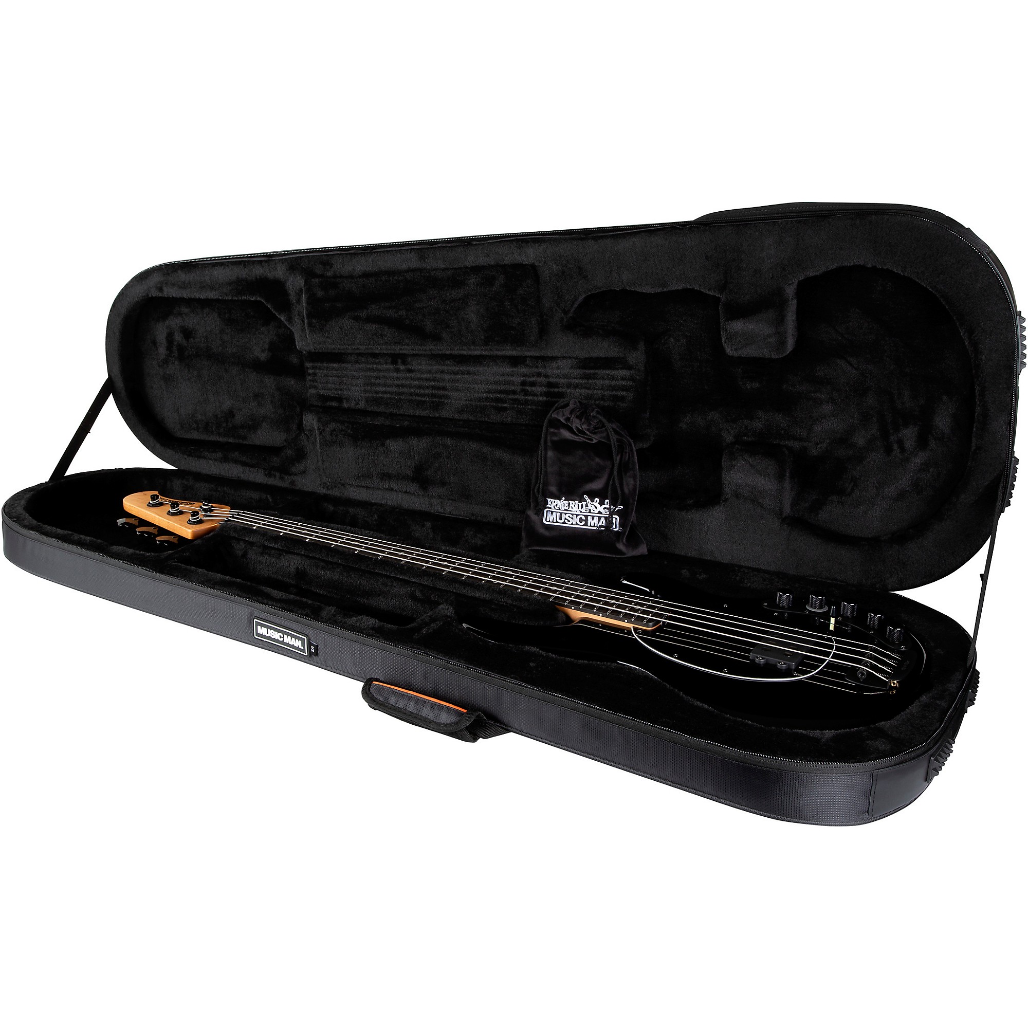 Platinum Ernie Ball Music Man DarkRay 4-String Electric Bass