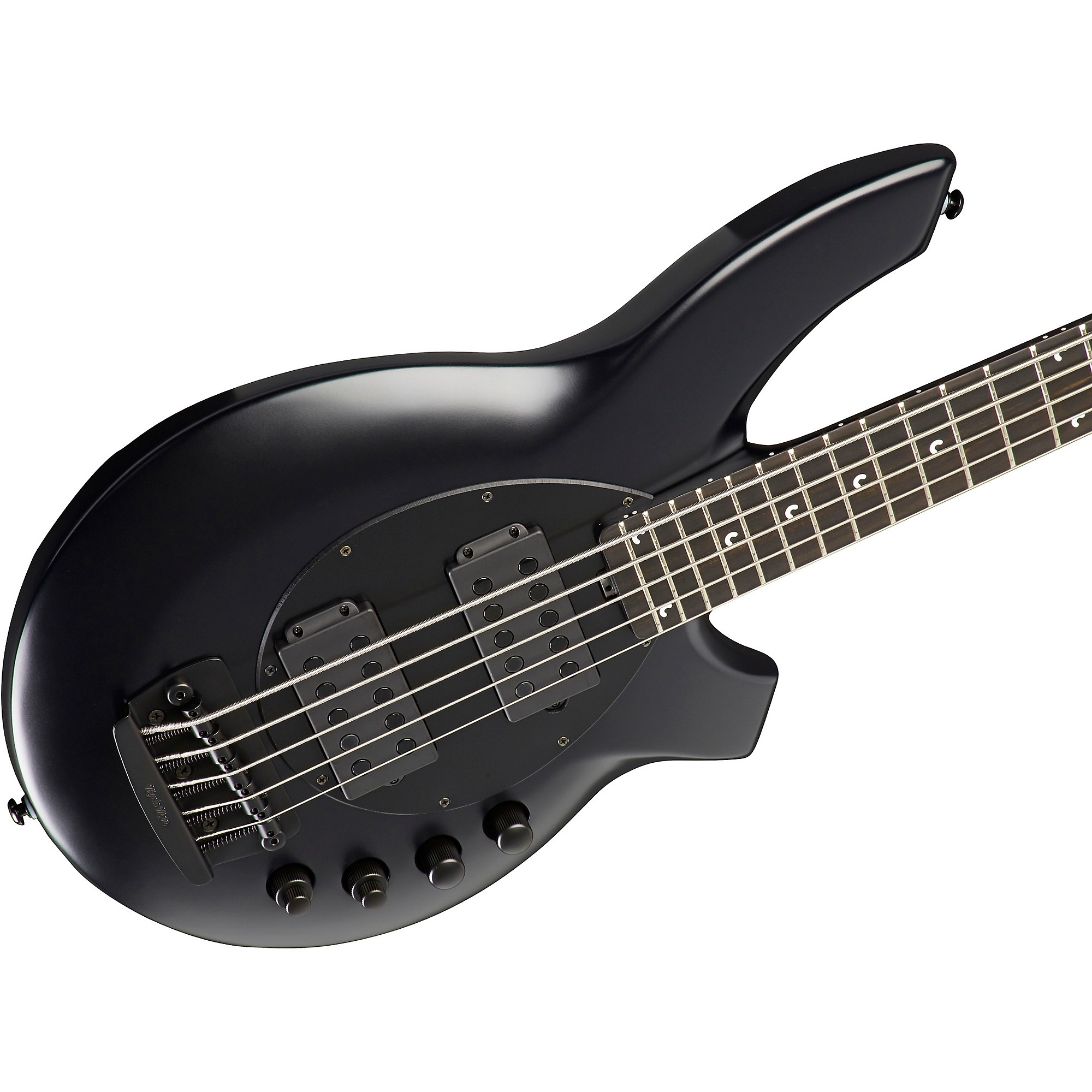 Ernie Ball Music Man Bongo 5 5-String Electric Bass Stealth Black