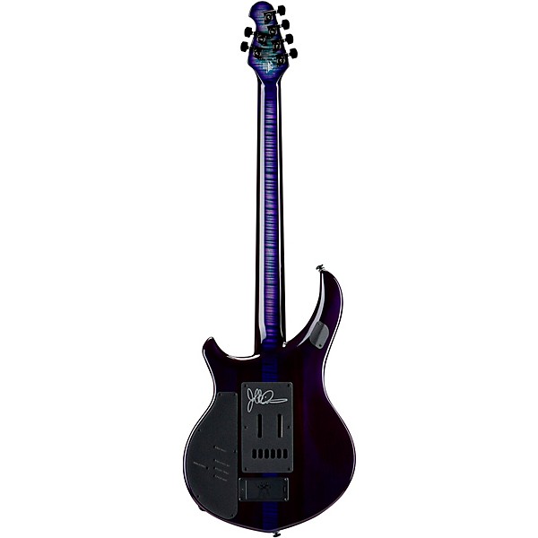 Ernie Ball Music Man John Petrucci Majesty Figured Maple Top Electric Guitar Amethyst Crystal