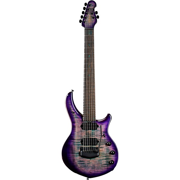 Ernie Ball Music Man John Petrucci Majesty Figured Maple Top 7-String Electric Guitar Amethyst Crystal