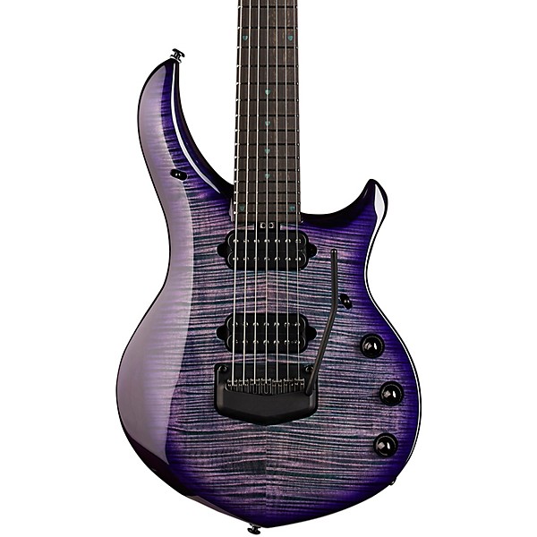 Ernie Ball Music Man John Petrucci Majesty Figured Maple Top 7-String Electric Guitar Amethyst Crystal