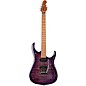 Ernie Ball Music Man JP15 Flamed Maple Top Electric Guitar Purple Nebula Flame