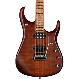 Ernie Ball Music Man JP15 Flamed Maple Top Electric Guitar Sahara Burst