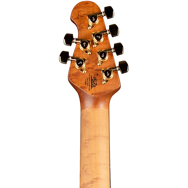 Ernie Ball Music Man Jason Richardson Artist Series Cutlass Electric Guitar Rorschach Red