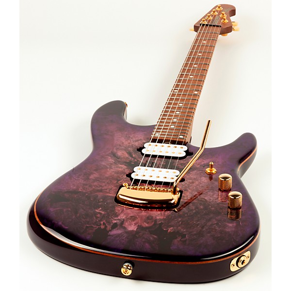Ernie Ball Music Man Jason Richardson Artist Series Cutlass Electric Guitar Majora Purple