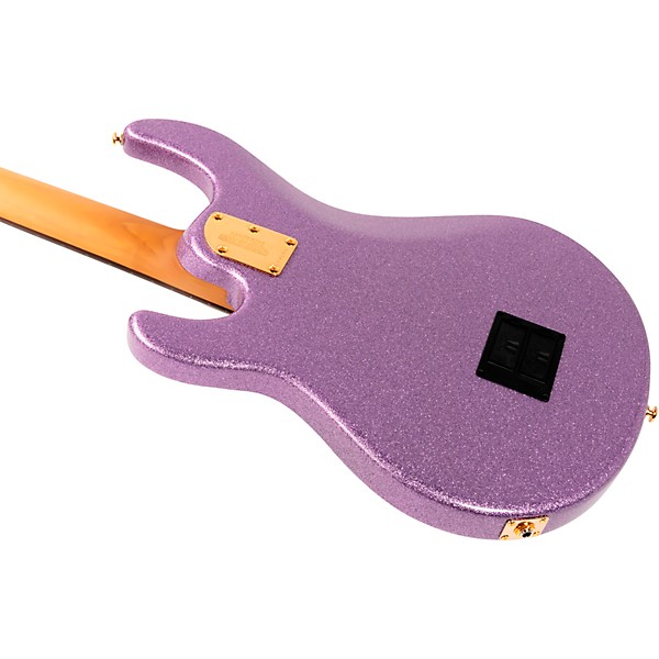 Ernie Ball Music Man StingRay5 Special H 5-String Electric Bass Guitar Amethyst Sparkle