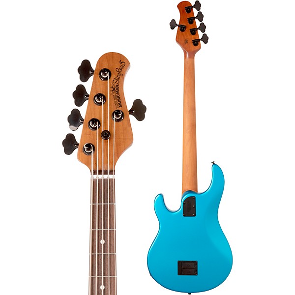 Ernie Ball Music Man StingRay5 Special H 5-String Electric Bass Guitar Speed Blue