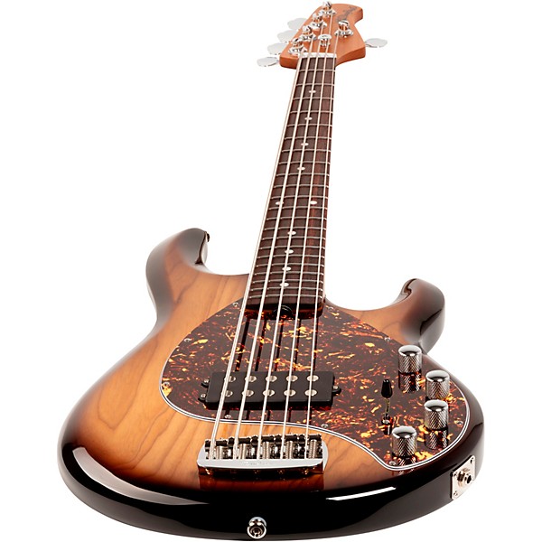 Ernie Ball Music Man StingRay5 Special H 5-String Electric Bass Guitar Burnt Ends