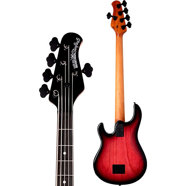 Ernie Ball Music Man StingRay5 Special H 5-String Electric Bass Guitar Raspberry Burst