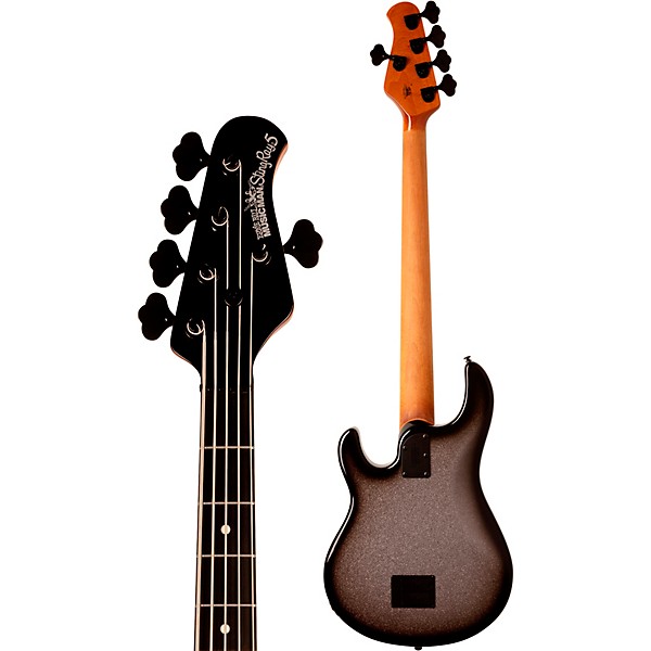 Ernie Ball Music Man StingRay5 Special H 5-String Electric Bass Guitar Smoked Chrome