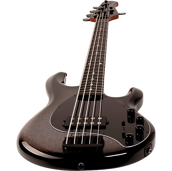 Ernie Ball Music Man StingRay5 Special H 5-String Electric Bass Guitar Smoked Chrome