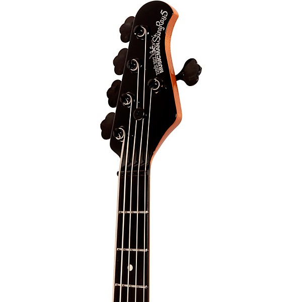 Ernie Ball Music Man StingRay5 Special H 5-String Electric Bass Guitar Smoked Chrome