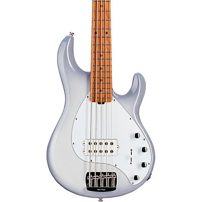 Ernie Ball Music Man Stingray5 Special H 5-String Electric Bass Guitar Snowy Night for sale