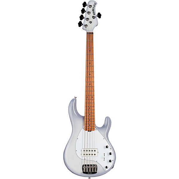 Ernie Ball Music Man StingRay5 Special H 5-String Electric Bass Guitar Snowy Night