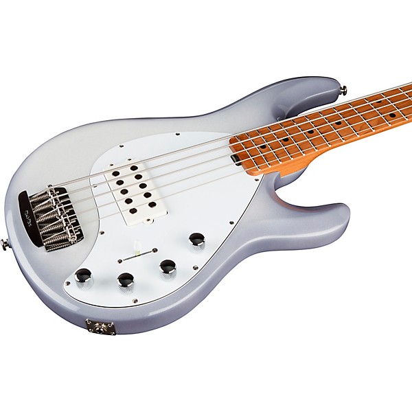 Ernie Ball Music Man StingRay5 Special H 5-String Electric Bass Guitar Snowy Night