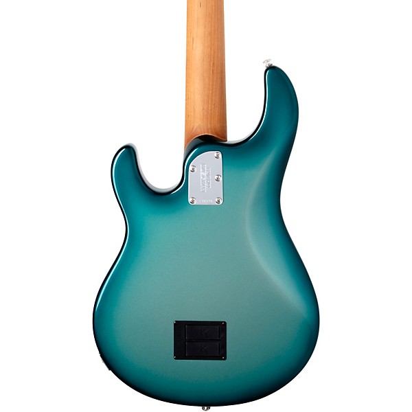 Ernie Ball Music Man StingRay5 Special H 5-String Electric Bass Guitar Frost Green Pearl