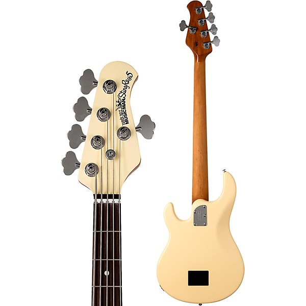 Ernie Ball Music Man StingRay5 Special H 5-String Electric Bass Guitar Buttercream