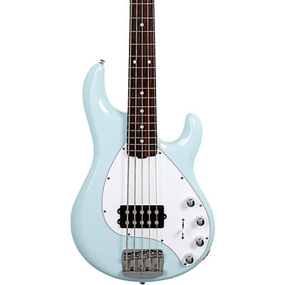 Ernie Ball Music Man Stingray5 Special H 5-String Electric Bass Guitar Sea Breeze for sale