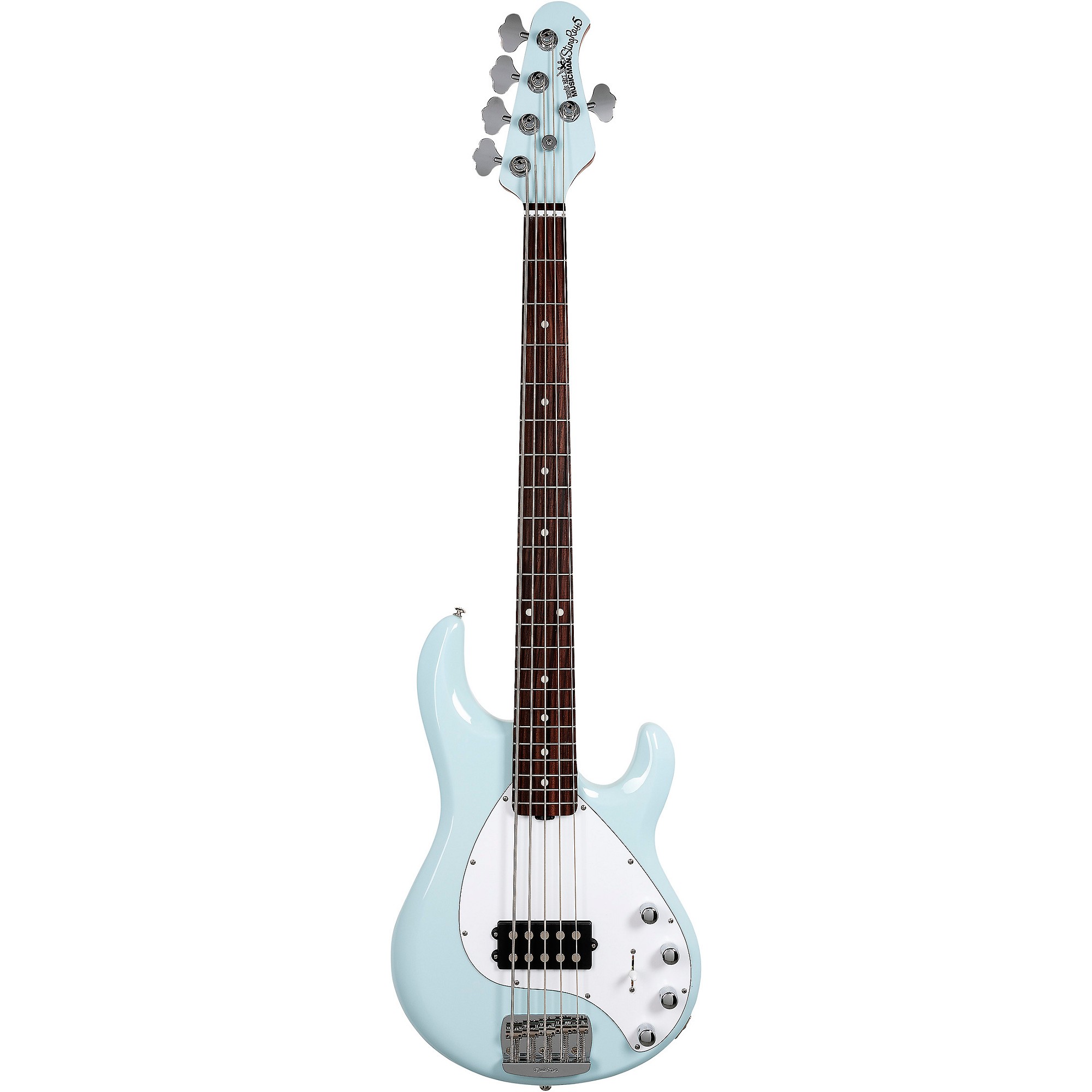 Ernie Ball Music Man StingRay5 Special H 5 String Electric Bass Guitar Sea Breeze