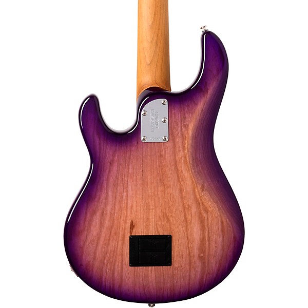Ernie Ball Music Man StingRay5 Special H 5-String Electric Bass Guitar Purple Sunset