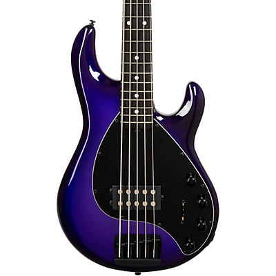 Ernie Ball Music Man Stingray5 Special H 5-String Electric Bass Guitar Grape Crush for sale