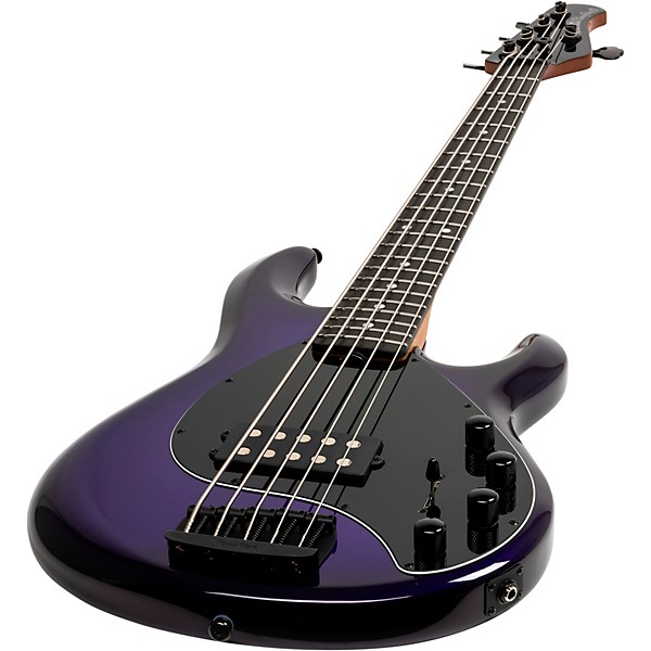 Ernie Ball Music Man StingRay5 Special H 5-String Electric Bass Guitar Grape Crush