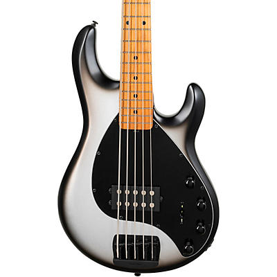 Ernie Ball Music Man Stingray5 Special H 5-String Electric Bass Guitar Black Rock for sale