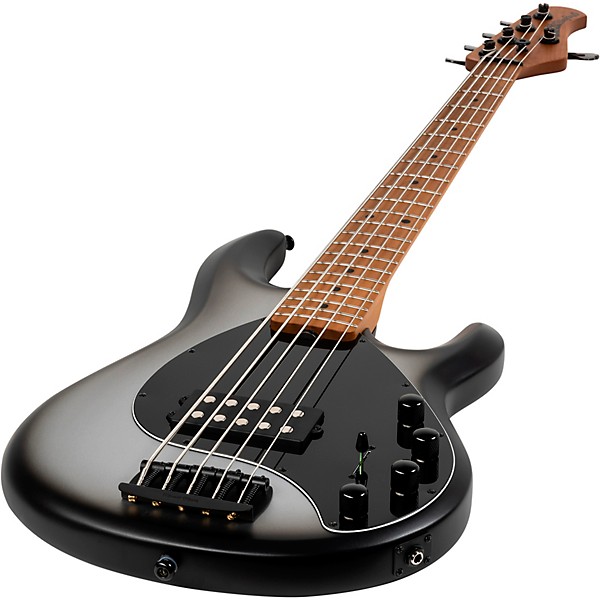 Ernie Ball Music Man StingRay5 Special H 5-String Electric Bass Guitar Black Rock