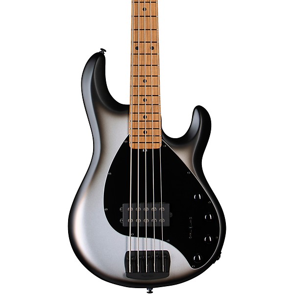 Ernie Ball Music Man StingRay5 Special H 5-String Electric Bass Guitar Black Rock