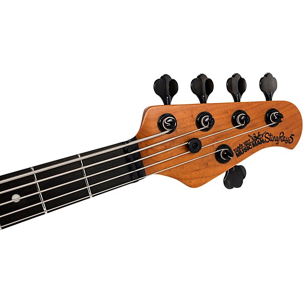 Ernie Ball Music Man StingRay5 Special H 5-String Electric Bass Guitar Brulee