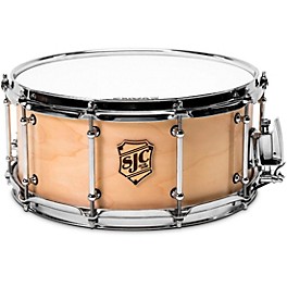 SJC Tour Series Snare Drum 14 x 6.5 in. Basil SJC Tour Series Snare Drum 14 x 6.5 in. Natural Satin